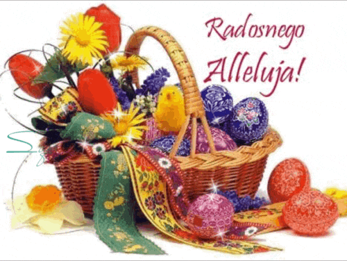 Kartka Alleluja! Radosnej Wielkanocy!