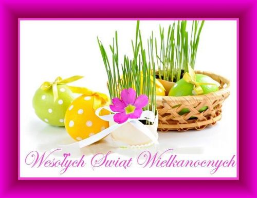Kartka Zdrowych i pogodnych wit Wielkanocnych!