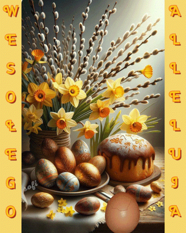 Kartka  🐣Weso�ego Alleluja!