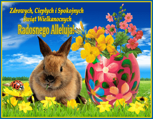 Kartka  🐇 Radosnego Alleluja ! 
