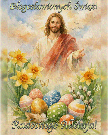Kartka Radosnego Alleluja!