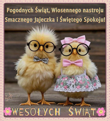 Kartka 🐥U�miechni�te �wi�teczne Pozdrowienia:)