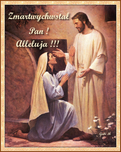 Kartka Zmartwychwsta� Pan !🌿Alleluja !