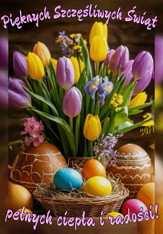 Kartka 🐣Pi�knych Szcz�liwych �wi�t!