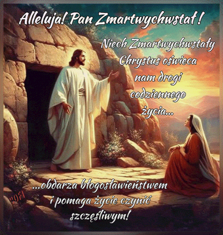 Kartka Alleluja! Pan Zmartwychwsta�!