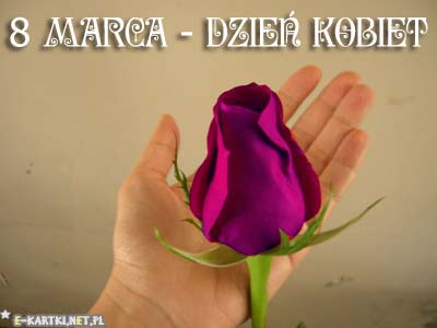 Kartka 8 marca - Dzie� Kobiet