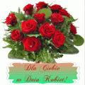 Bukiet róż i najlepsze życzenia dla Ciebie!