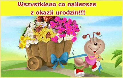 Kartka W urodziny - wszystkiego co najlepsze!