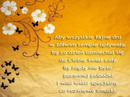 Kartka Urodzinowe najlepsze �yczenia!