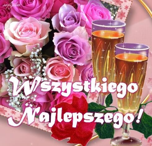 Kartka Wszystkiego Najlepszego z okazji Twoich Imienin!