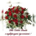 Bukiet najpi�kniejszych �ycze� dla Basi!