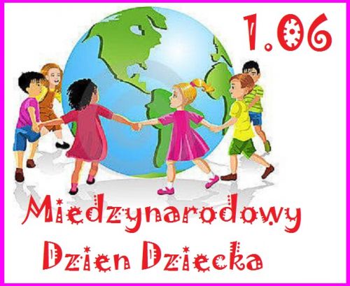 Kartka Du�o rado�ci w Dniu Dziecka!