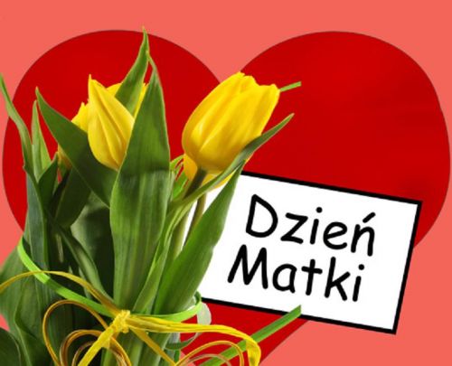 Kartka  dzie� matki