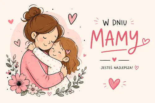 Kartka Dla Ukochanej Mamy!