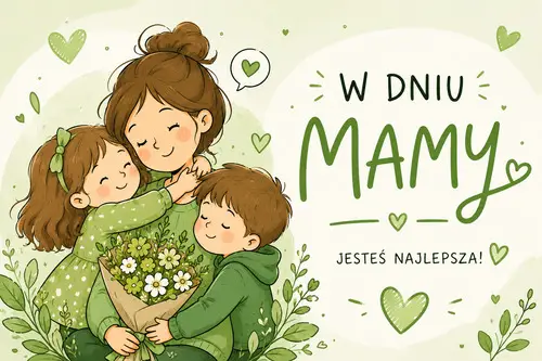Kartka Dla mojej Mamy!