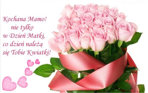 Kartka co dzie� nale�� si� Tobie kwiatki!