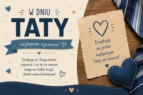 Kartka Kartka na Dzie� Taty!