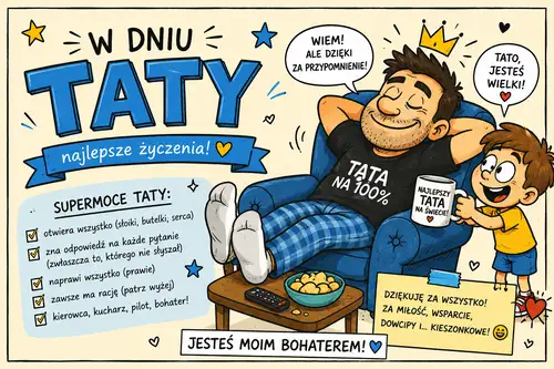 Kartka Dzie� Taty!