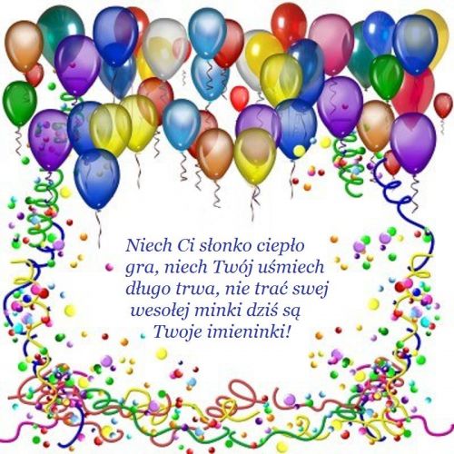 Kartka  imieniny