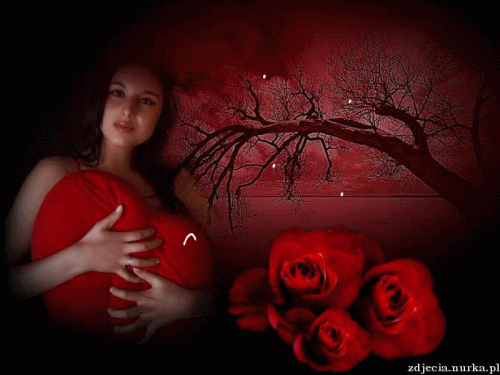 Kartka kocham Ci�