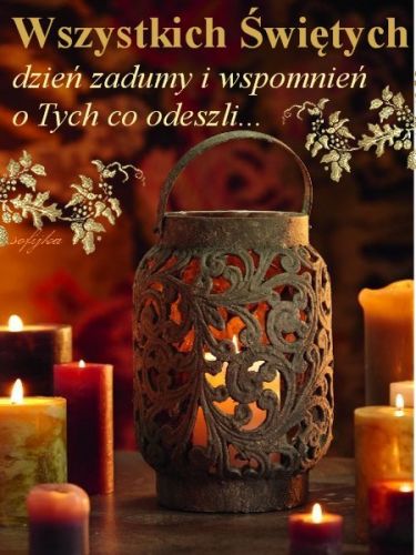 Kartka Wszystkich �wi�tych-dzie� zadumy i wspomnie�