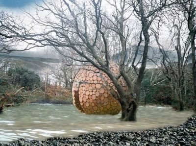 Kartka Dziwny krajobraz 