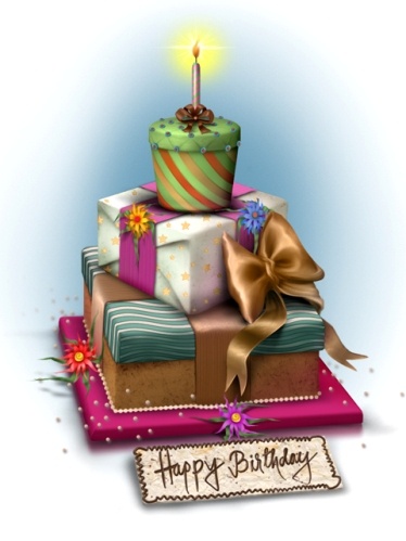 Kartka Happy Birthday