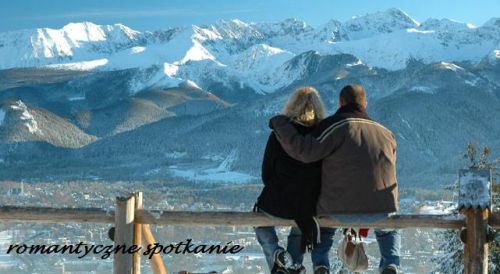 Kartka romantyczne spotkanie