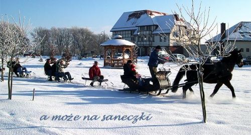 Kartka saneczki