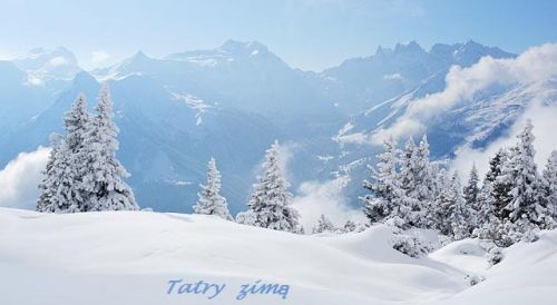 Kartka Tatry zim�