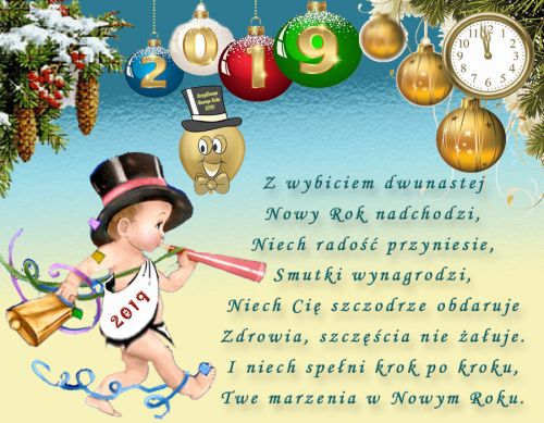 Kartka Nowy Rok