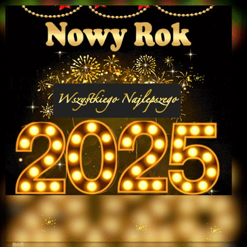 Kartka ✨Wszystkiego Najlepszego w Roku 2025!