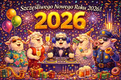 Kartka Szcz�liwego Nowego Roku!