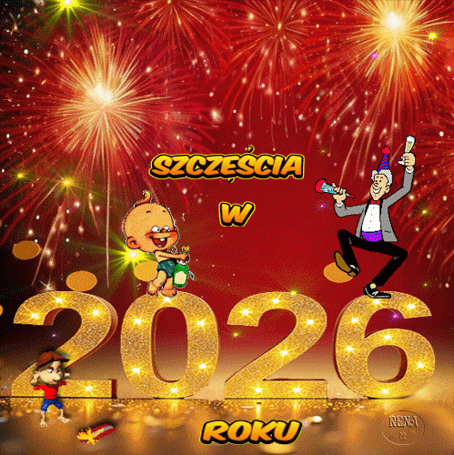 Kartka Szcz�cia w Nowym Roku