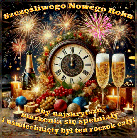 Kartka Szcz�liwego Nowego Roku 2026