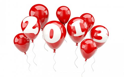 Kartka Radosnego 2013 Nowego Roku