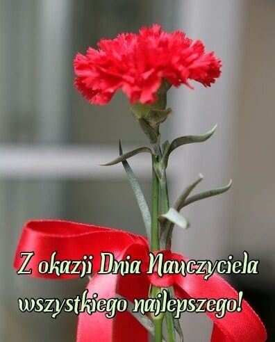 Kartka Wszystkiego Najlepszego z okazji Dnia Nauczyciela!