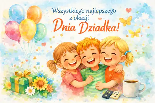 Kartka Dla Kochanego Dziadka!