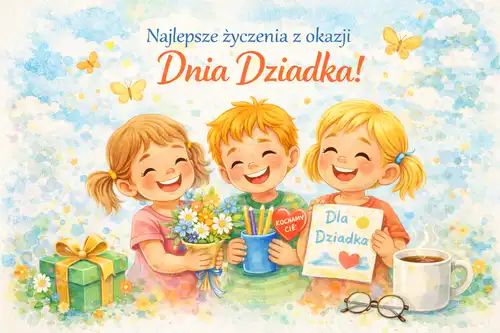 Kartka Na Dzie� Dziadka!