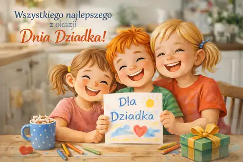 Kartka Kochany Dziadku!