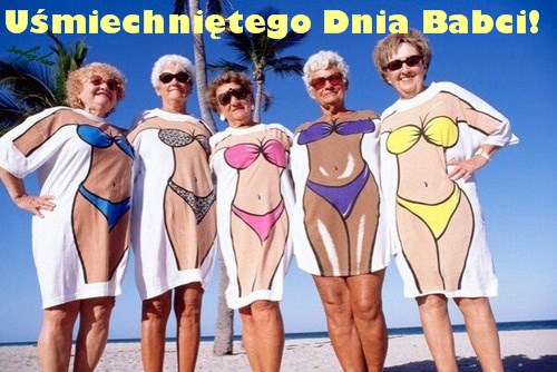Kartka Dzie� Babci na weso�o:)