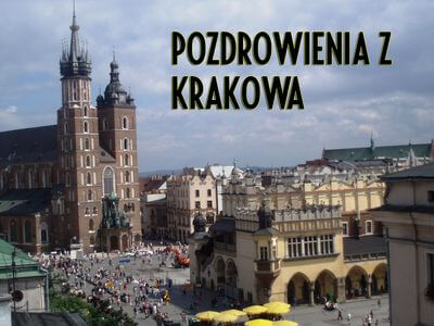 Kartka Pozdrowienia z Krakowa