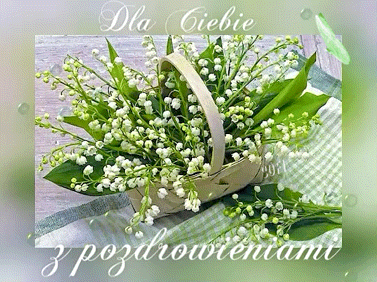Kartka    💚Koszyczek majowej rado�ci dla Ciebie!