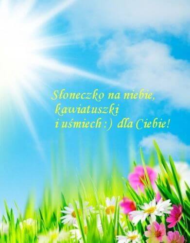 Kartka Pogodnego i radosnego dnia Ci �ycz�!