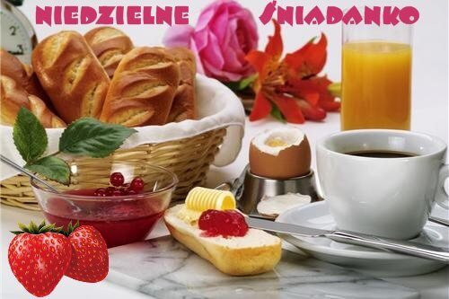 Kartka Niedzielne �niadanko dla Ciebie