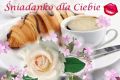Śniadanko i całusek na dzień dobry dla Ciebie!