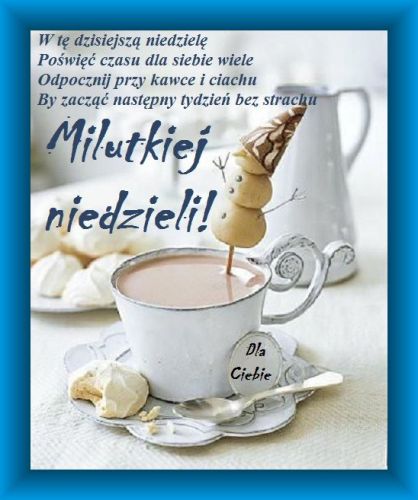 Kartka Milutkiej Niedzieli!