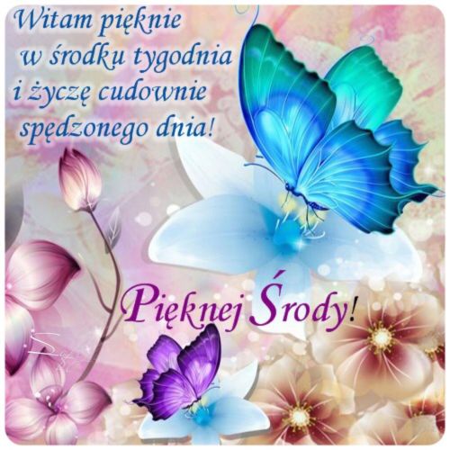 Kartka Witam Ci� pi�knie w �rodku tygodnia...
