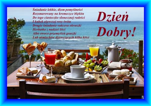 Kartka Witam! Niech to b�dzie udany dzie�!