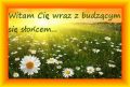 Witam Ci� wraz z budz�cym si� s�o�cem...